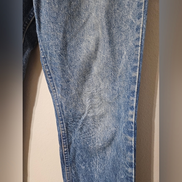 VTG 80s Levi's 517 Orange Tab Jeans Size 34x34 - Picture 3 of 9